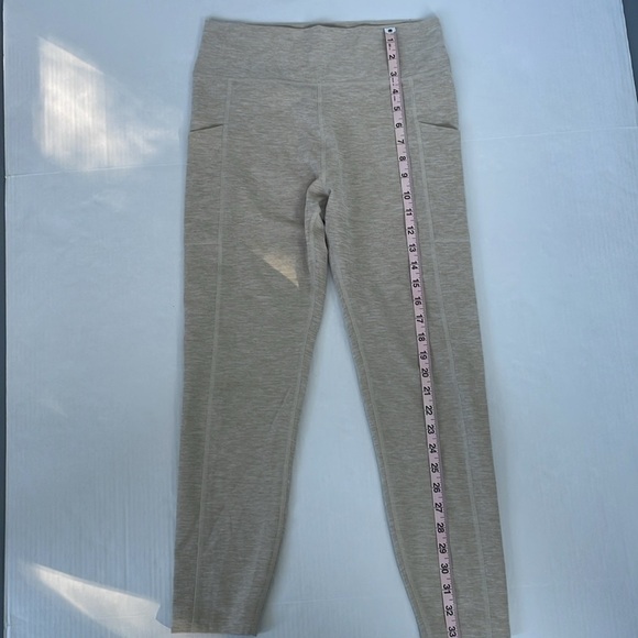 Abercrombie & Fitch Heather Light Tan Leggings Medium - Picture 15 of 17